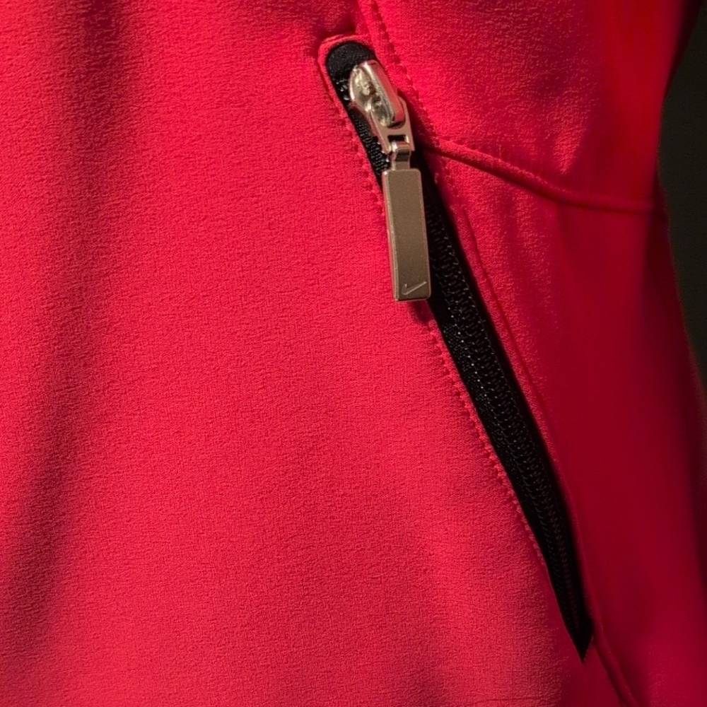 Nike Women's Vibrant Red Ski Jacket Pink Lightweight Stylish Fall Winter Xlarge - Picture 9 of 16